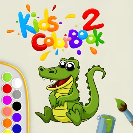 Çocuklar için Boyama Kitabı 2